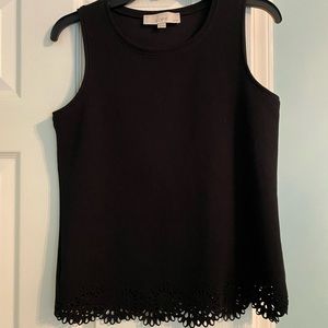 LOFT brand new textured sleeveless top